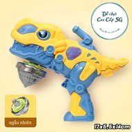 [ĐÈN LED] Đồ chơi con quay vô cực hình khủng long cá mập cao cấp phát sáng beyblade spinner làm quà 