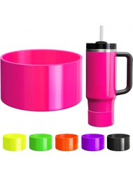 Ủng silicon bảo vệ neon cho cốc 20-40oz, 12-24oz & 20-40oz, Vỏ bọc tay chống trượt Neon cho nhiều cố