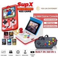 A6 RETRO MINI GAME ARCADE 360 IN 1 / SUP GAME BOX 400 IN 1