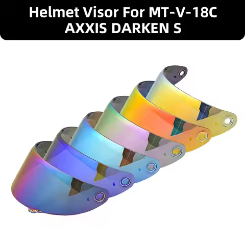 For MT-V-18C AXXIS Draken S Motorcycle Helmets Visor Shield Lens Replacement Visor Visera Capacetes 