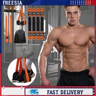 Pull Up Assistance Bands Adjustable Size Adjustable Pull Up Workout Band with Fabric Feet/Knee Rest 