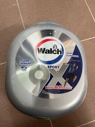 (現貨）威露士 Walch 9X Sport 運動洗衣膠囊  洗衣凝珠 168粒 超大罐 9倍潔淨 除菌消毒 強力消臭