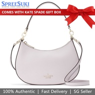 Kate Spade Handbag In Gift Box Kristi Crossbody Bag Pale Amethyst Light Purple # KA693