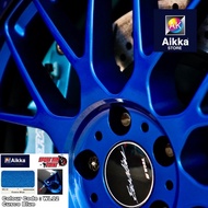 AIKKA PAINT / WL12 Cusco Blue / Car Body Motor Sport Rim Touch Up Paint/ Aerosol Spray Tin / Warna R