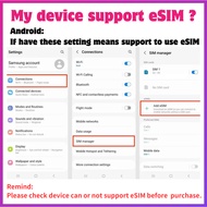 Korea eSIM Prepaid Card Travel Prepaid Sim Card