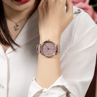นาฬิกาข้อมือ JULIUS ของแท้สำหรับผู้หญิงนาฬิกาผู้หญิงหน้าปัดใหญ่เรียบง่ายสไตล์เกาหลีสำหรับคนนาฬิกาควอตซ์กันน้ำ