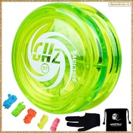 [K O G X]  Responsive Yoyo D1 GHZ, Professional Looping Yoyos for Kids Beginner with Yoyo Strings+Gl