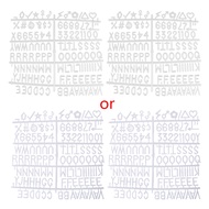 TENB Letter Board Set 126 Numbers Special Characters Words Letter for Felt Changeable