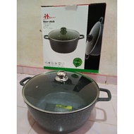 PERIUK RENDANG 36CM /POT CAST ALUMINIUM HONHEY