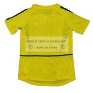 RETRO VINTAGE WORLD CUP WINNER FOOTBALL JERSEY BRAZIL HOME 2002