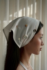 Weekend begins - Shell Bottons Scarf