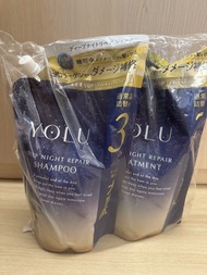 YOLU Deep Night Repair 洗髮護髮套裝 (1100ml+1100ml)