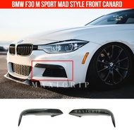 BMW F30 M sport MP Front canard fang mad style canard accessories bmw F30 accessories