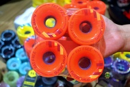 Orangatang Wheels Fat Free 65mm 83A Purple & 80A Orange & 86A Yellow / สินค้ามีพร้อมส่ง