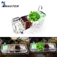 Aquarium external filter fish tank filter without water pump increase oxygen water filter mutifunctional acrylic fa016