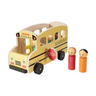 Wooden School Bus Playset Kmart Australia