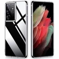 SAMSUNG S21 ULTRA CASE S21 PLUS/ S21 5G/ S21 FE SOFT CASE CLEAR ULTRATHIN JELLY CASE