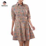 Batik Keris Sackdress Lengan Pendek Keris Wahyu Tumurun 074S7SDFSF5