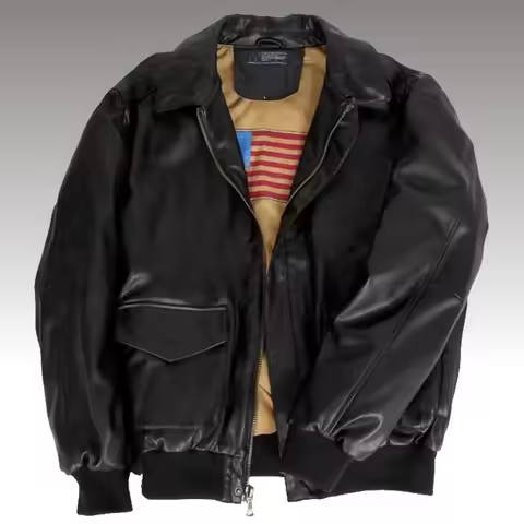 Men's Winter Vintage Motorcycle PU Leather Jacket Embroidery Detachable Male Biker Bomber Type -2 Fa