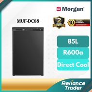 MORGAN 85L 4 Compartment Drawers Upright Freezer MUF-DC88 (BLACK)