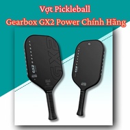 Genuine Gearbox GX2 Power Pickleball Racket – High-end Power Racket Line for Strong, Stable and Accu