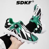 SDKF Professional Baseball Shoes Men/Women Anti-Slip Spikes Training Competition Shoes Lightweight W