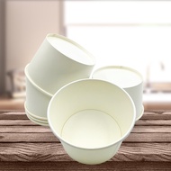 White Paper Bowl 50pcs (260ml/390ml / 520ml / 850ml / 1000ml)