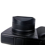 Design for Ricoh GR4 GR IV Metal Bayonet Square Lens Hood With Cap
