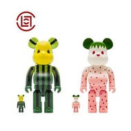 [HMHD] BE@RBRICK 庫柏力克熊 積木熊 CLOT 水果系列 西瓜 + 草莓 100% 400％