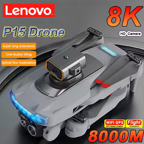 Lenovo P15 Drone Professional 8K 5G GPS Dual Camera Obstacle Avoidance Optical Flow Positioning RC F
