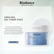 Biodance Cera-nol Gel Toner Pads 60Pads, Biodance Official Store, Biodance Malaysia, Biodance Gel To