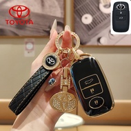 TUP Car Remote Key Case Suitable For Toyota Vios G/Vios E/Vios 2023-2025 Key Cover Toyota Keychain