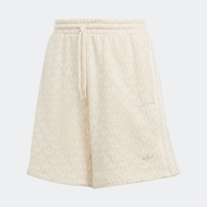 adidas Lifestyle Trefoil Monogram Shorts Women White IJ6000