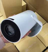 🔥รุ่นใหม่ 2024 โปรเจคเตอร์ WiFi ขนาดเล็ก 720P เครื่องฉายภาพทรงกระบอก 4K Movie Projector มินิโปรเจคเต