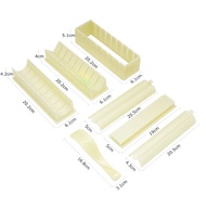 Khuôn nhựa làm cơm cuộn sushi kimbap hình tròn hình vuông trái tim ALLIN