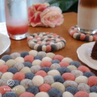 桃太郎 | 尼泊爾手工羊毛氈杯鍋墊