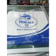 Minibee HDPE Plastic Bags 35 Sizes 50 Sheets