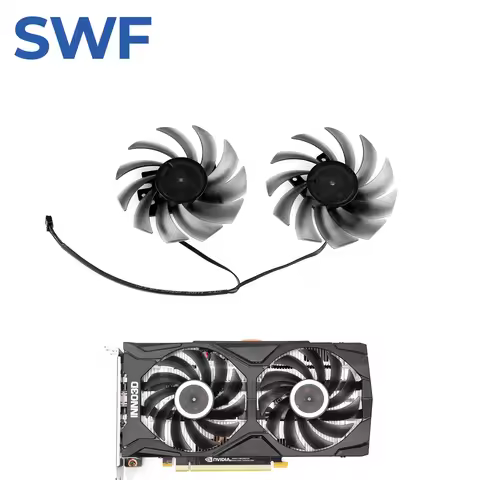 85MM CF-12915S RTX 2060 Cooling Fan Replacement For INNO3D GeForce GTX 1660 RTX 2060 SUPER 6GB Twin 