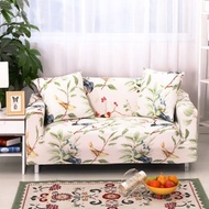 2/3 Seater Bird Fit Stretch Sofa Slipcover Sofa Couch Cover Elastic Fabric Protector Set Pillow Case