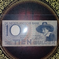 Uang Belanda 10 gulden 1943 vf