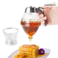 Tempat Wadah Madu Honey Dispenser Sirup Teko Jar Botol Unik