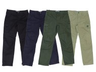 [BOVY JEANS] Cargo Super Premium - กางเกงคาร์โก้ขายาว ทรงตรง ผ้า Cotton Twill 100% ฟอกนุ่ม ใส่สบาย ร