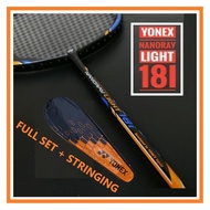 RACKET YONEX NANORAY LIGHT 18i (MAX 30LBS)