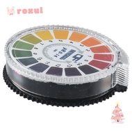 ROXUL 1/2 Rolls PH Test Paper Strip Roll, 5m/roll PH 0-14 Test Paper, Universal PH Test Meter Kombuc