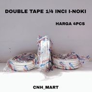 (4)PCS Double Tape I-Noki 1/ 4 Inch 4MM x 12 Meters