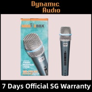Dynamic Microphone System Vocal Set | Cardioid Vocal Mic | Wired Mic