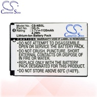 CS Battery Canon PowerShot SD900 / SD950 IS / SD970 IS Battery 1120mah CA-NB5L