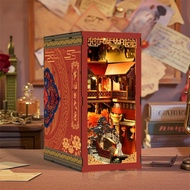 New Design Dollhouse Book Nook Kit Handcrafted Miniature Toy Eco-friendly Book Nook DIY for Chinese 