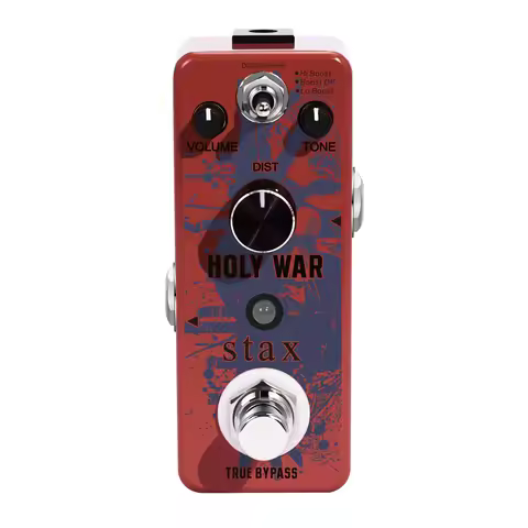 Stax Guitar Holy Way Pedal Heavy Metal Distortion Effect Pedals 80's Metal Sound Muff Classic 80's E