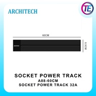 Te ARCHITECH Home Interior rail Track Socket/Power Track Socket 60 cm